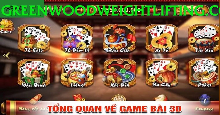 Game Bài 3D - Trải nghiệm tuyệt vời